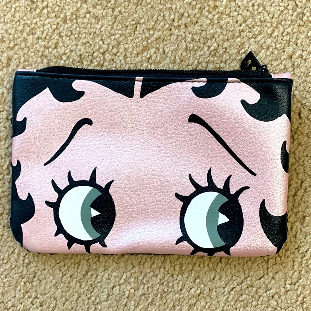 Betty Boop x Ipsy Makeup  Cosmetics Bag collectible piece, sequins